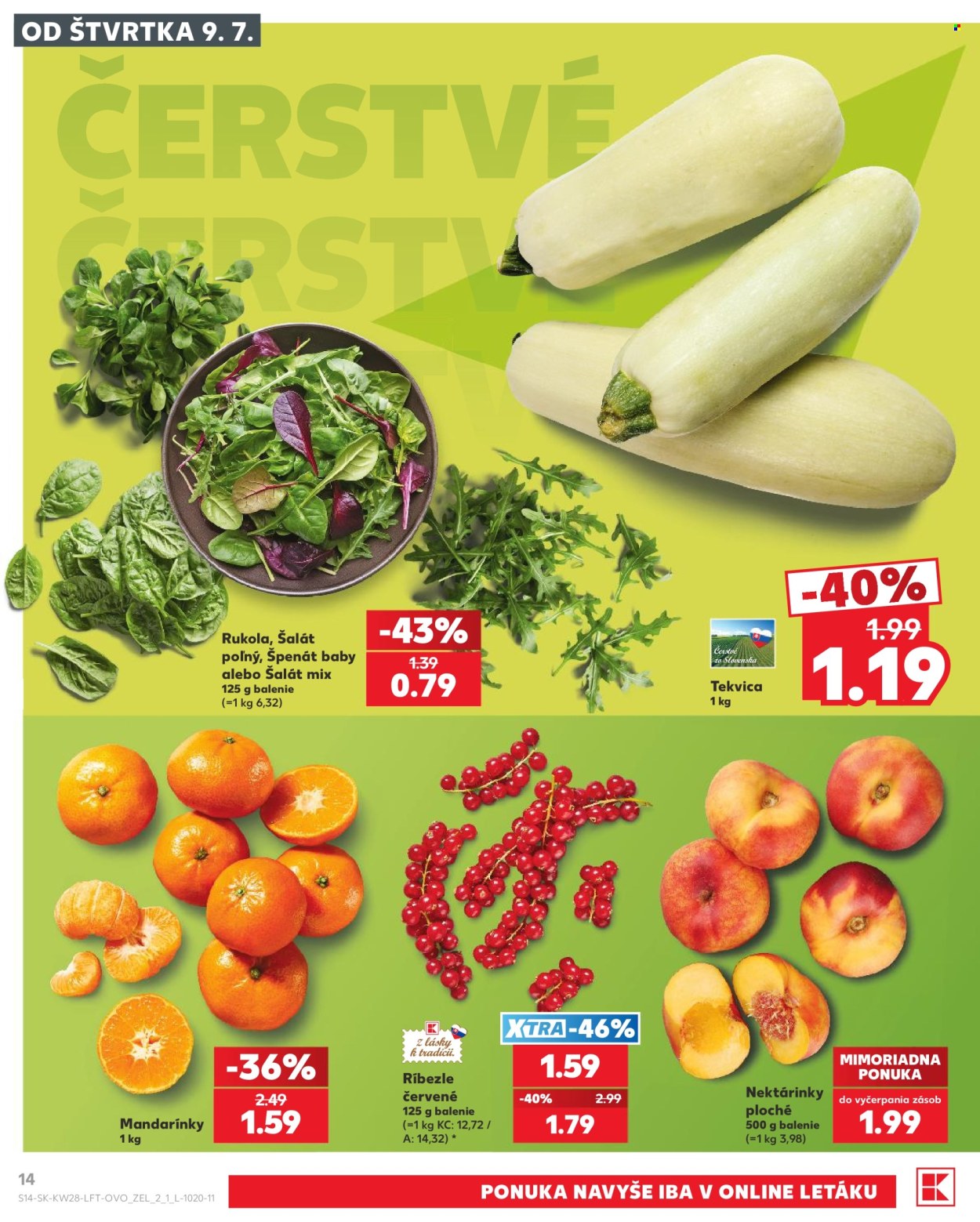 Leták Kaufland - 9.7.2026 - 15.7.2026. Strana 14