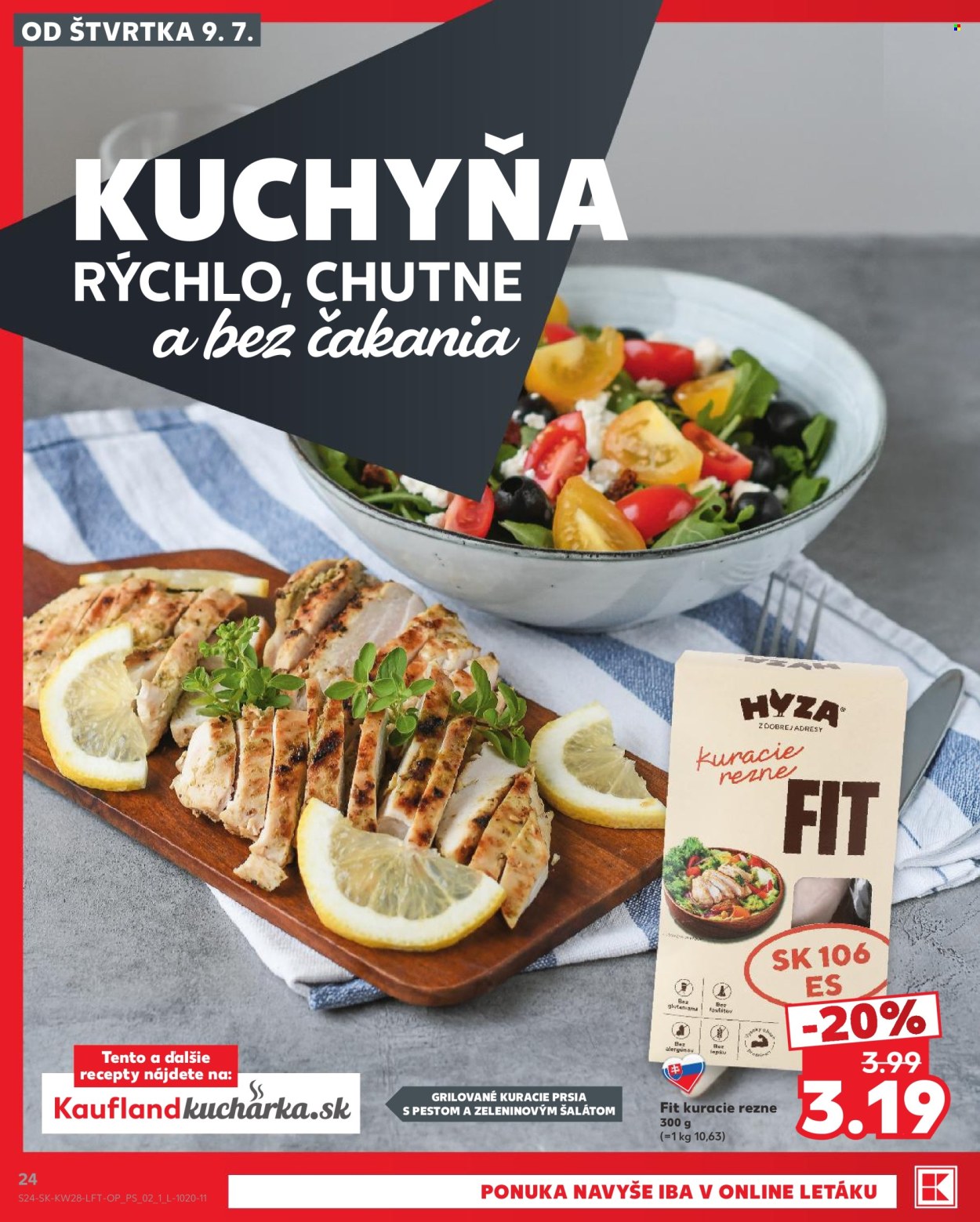 Leták Kaufland - 9.7.2026 - 15.7.2026. Strana 24