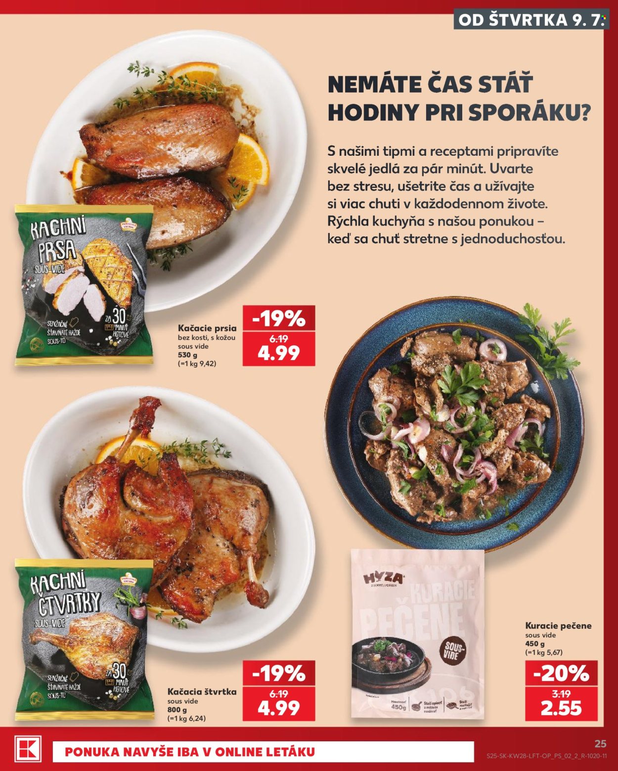 Leták Kaufland - 9.7.2026 - 15.7.2026. Strana 25