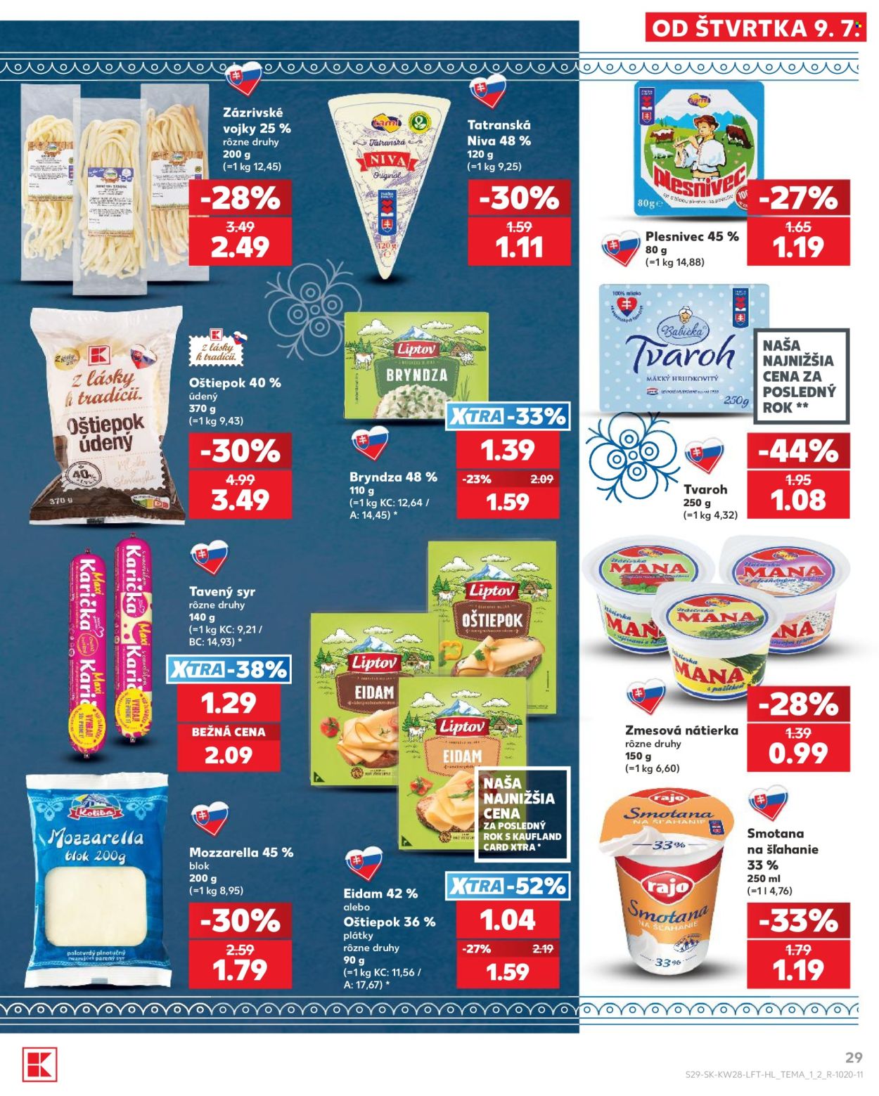 Leták Kaufland - 9.7.2026 - 15.7.2026. Strana 29