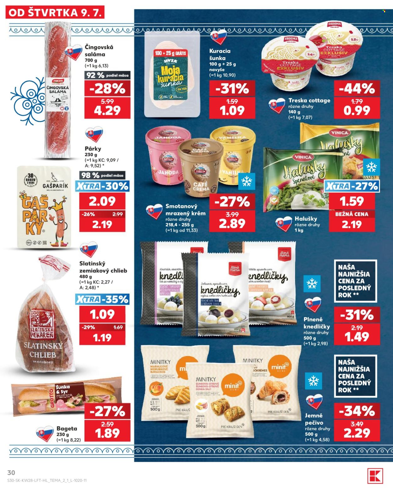 Leták Kaufland - 9.7.2026 - 15.7.2026. Strana 30