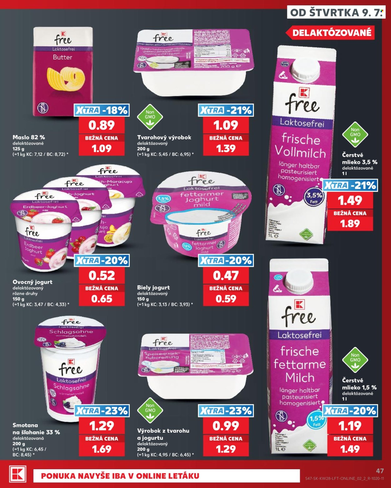 Leták Kaufland - 9.7.2026 - 15.7.2026. Strana 47