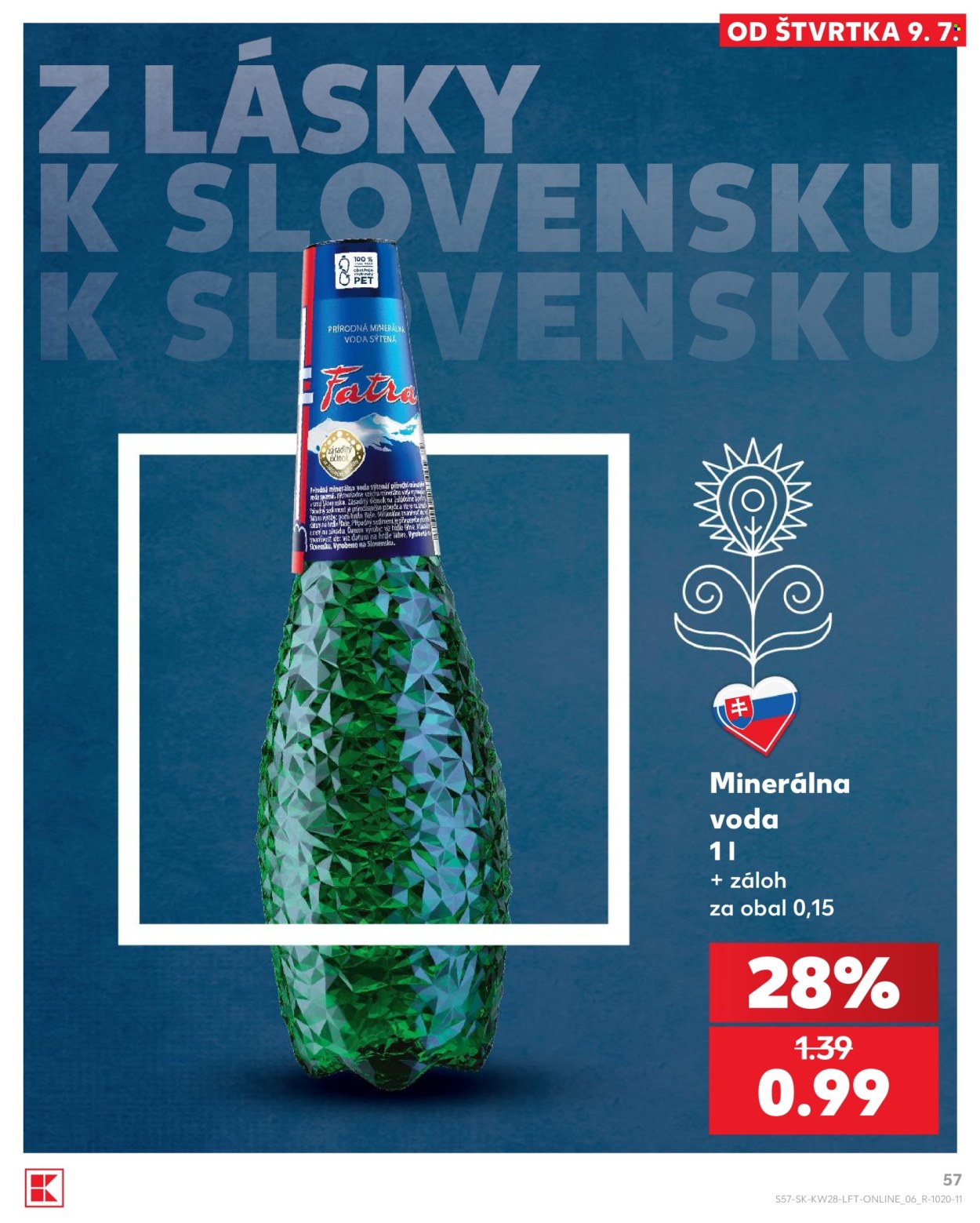Leták Kaufland - 9.7.2026 - 15.7.2026. Strana 57
