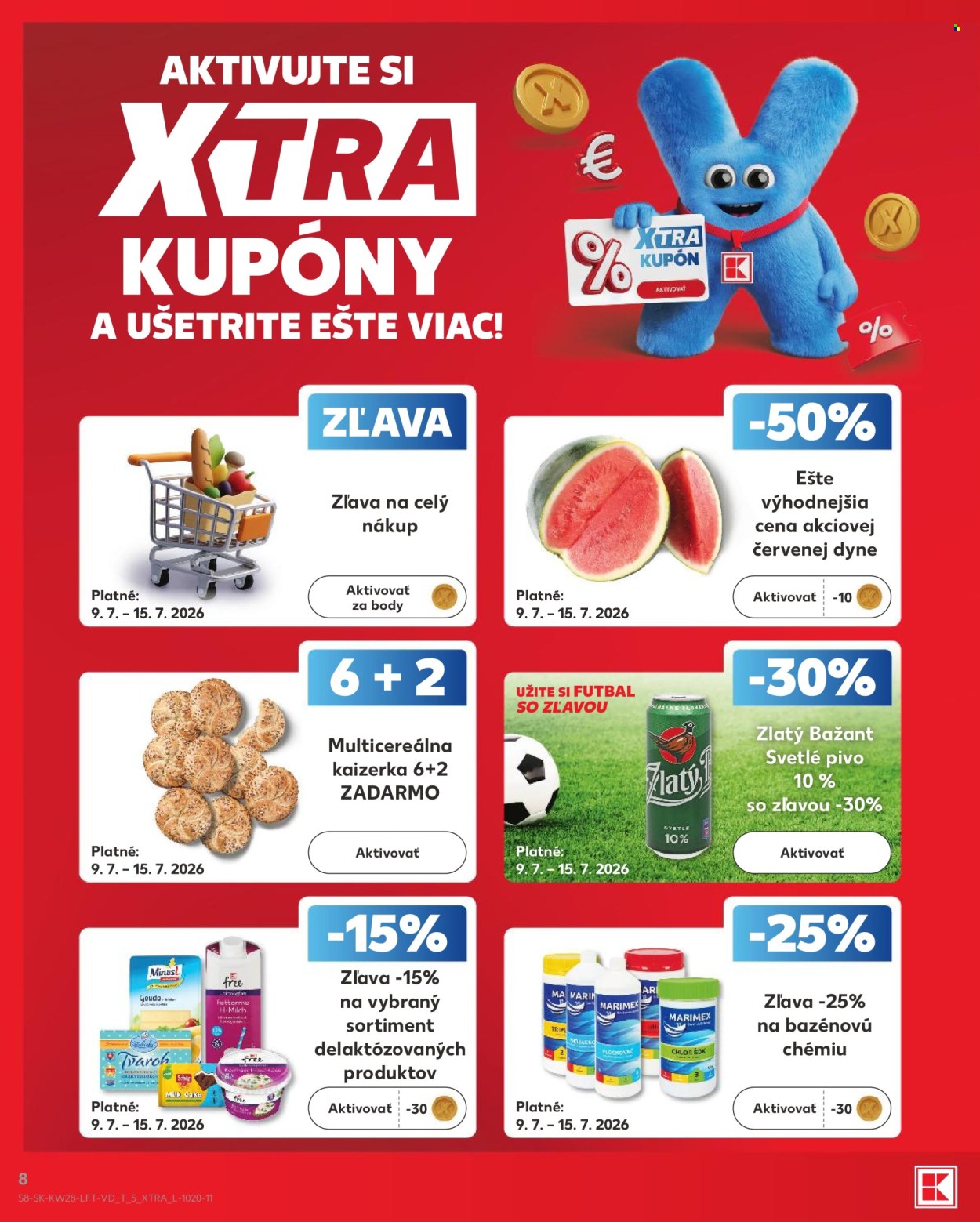Leták Kaufland - 9.7.2026 - 15.7.2026. Strana 8