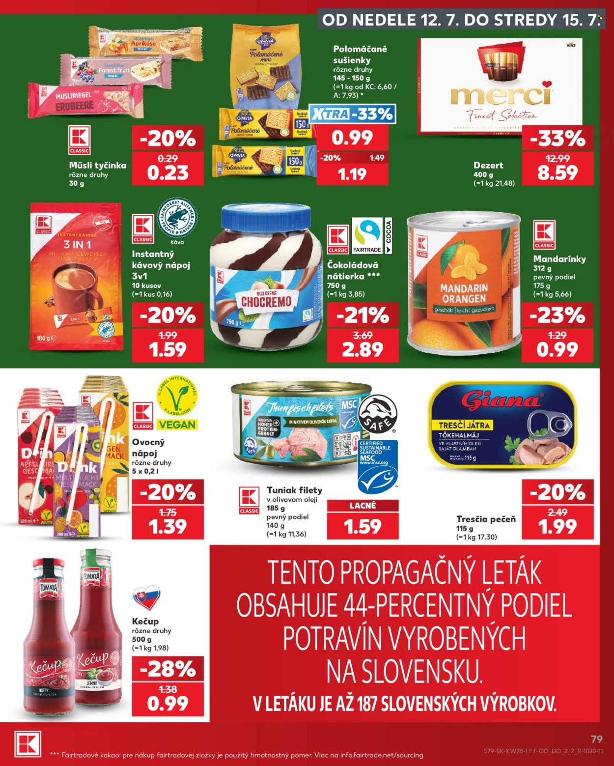 Leták Kaufland - 9.7.2026 - 15.7.2026. Strana 79