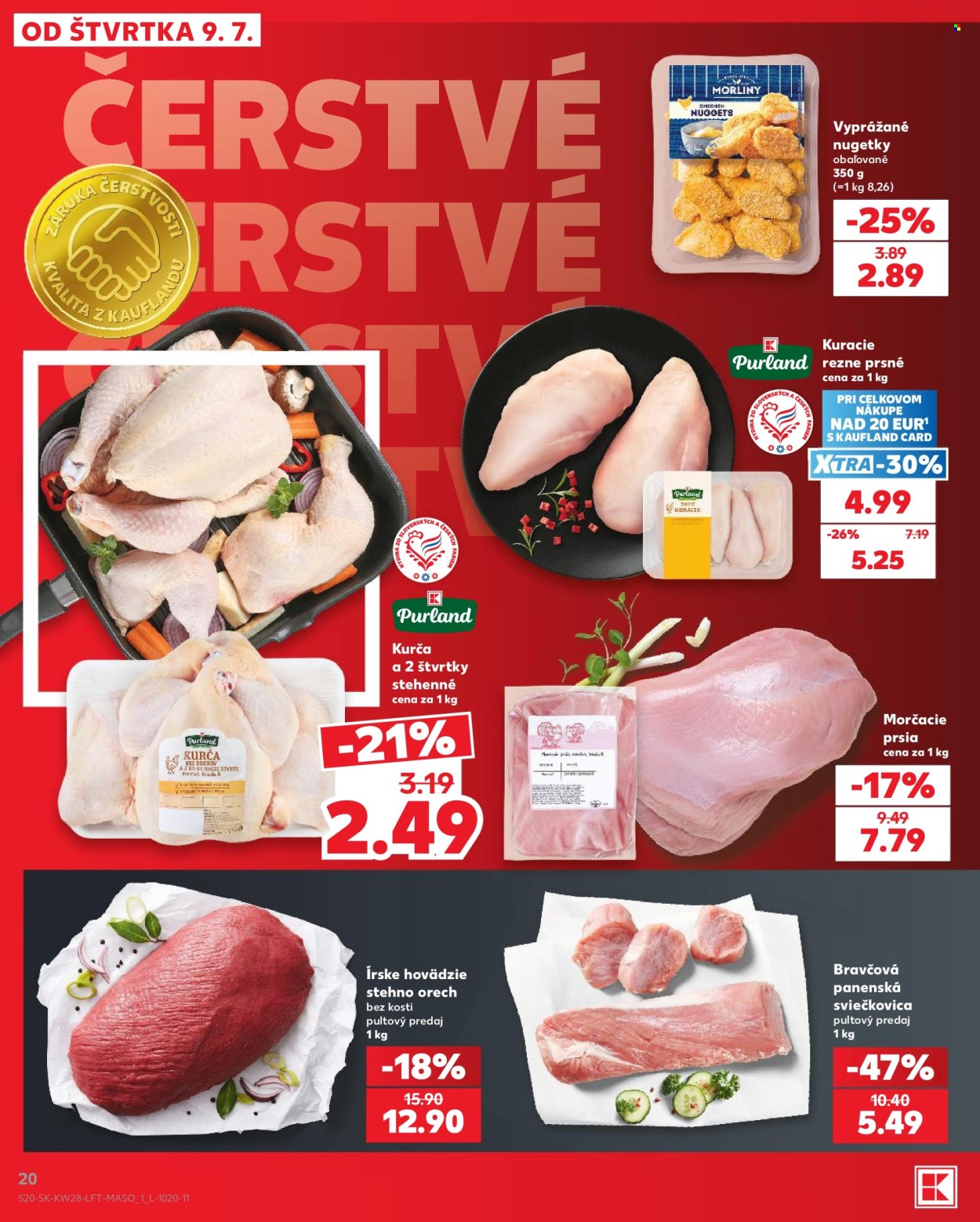 Leták Kaufland - 9.7.2026 - 15.7.2026. Strana 20