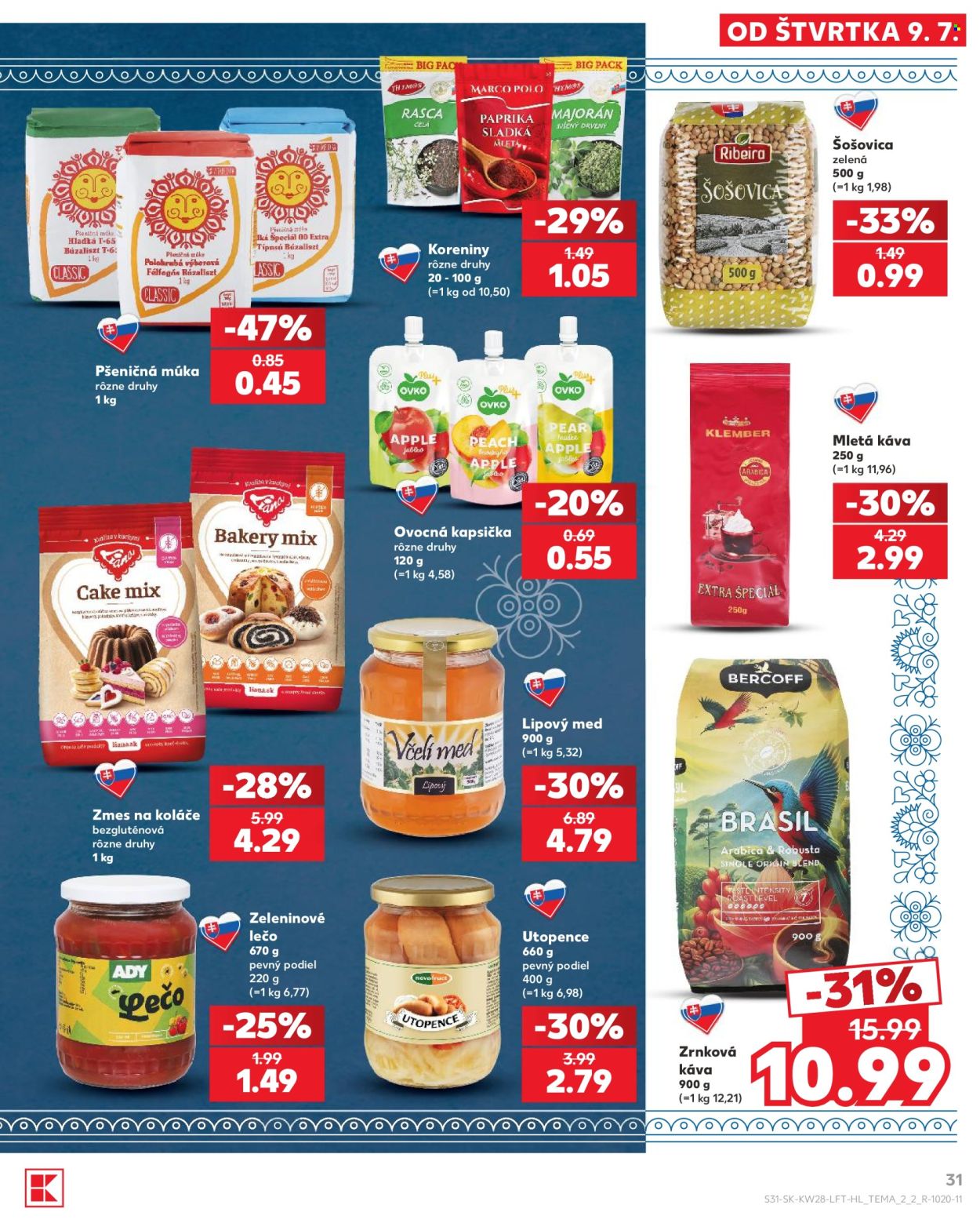Leták Kaufland - 9.7.2026 - 15.7.2026. Strana 31