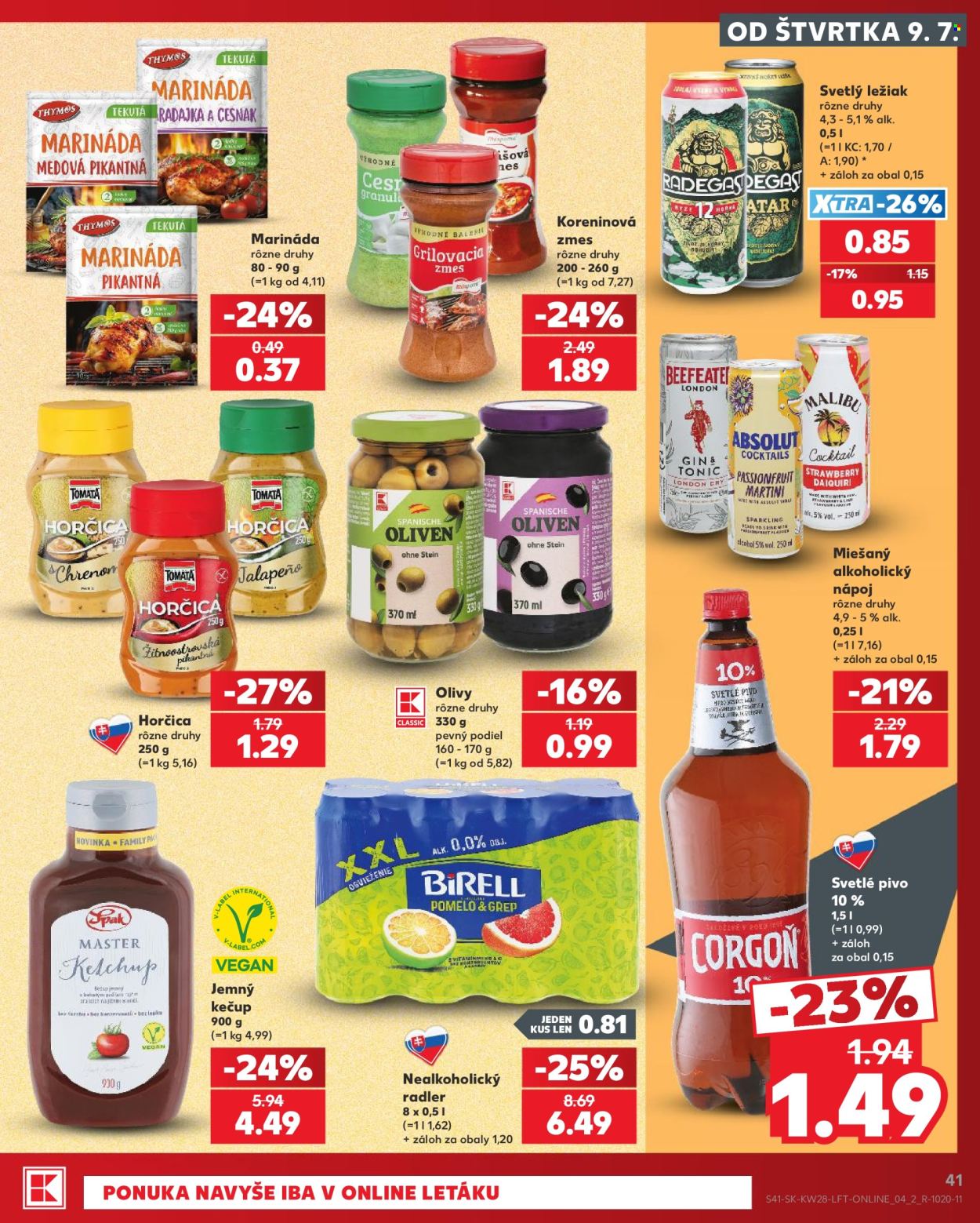 Leták Kaufland - 9.7.2026 - 15.7.2026. Strana 41