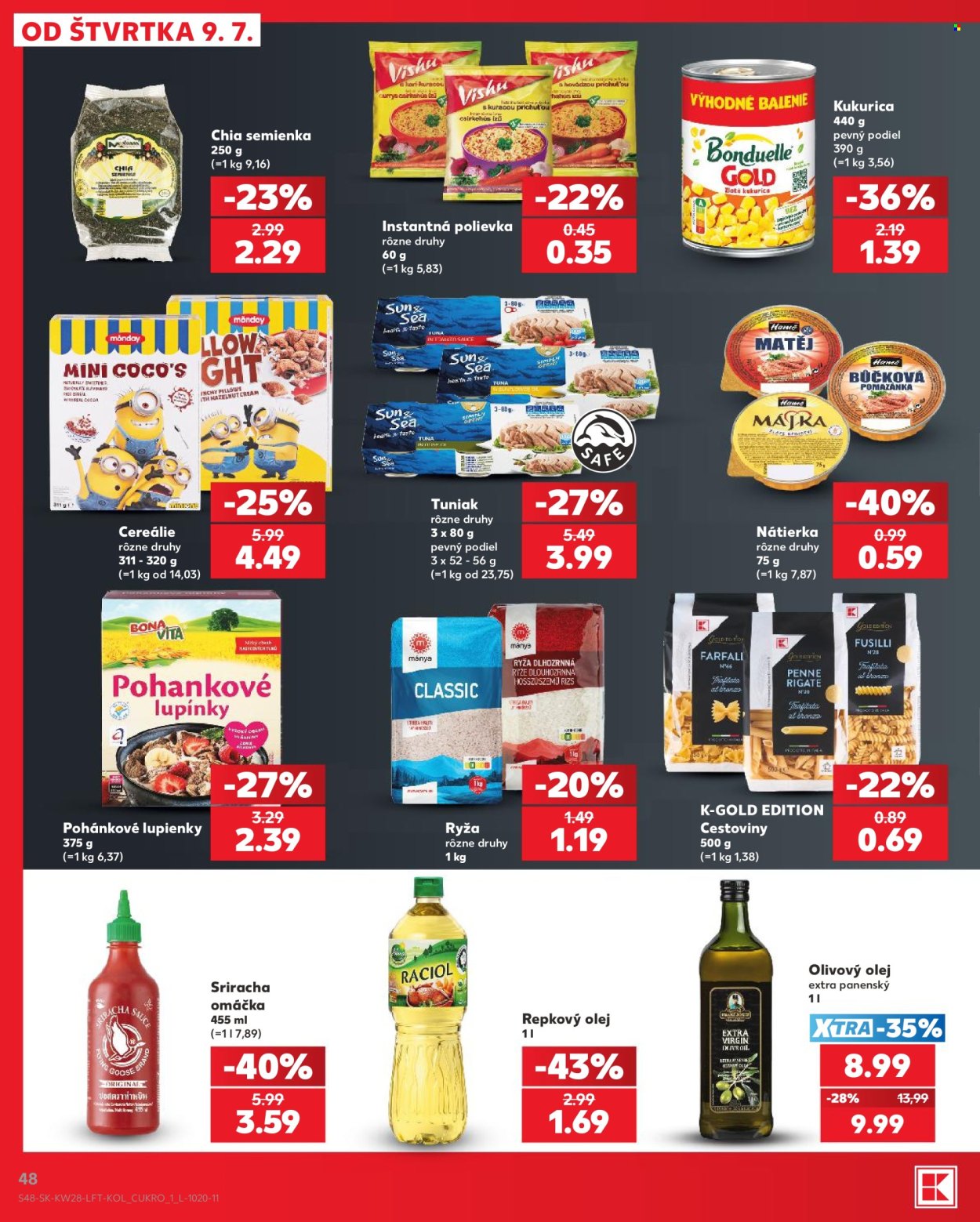 Leták Kaufland - 9.7.2026 - 15.7.2026. Strana 48