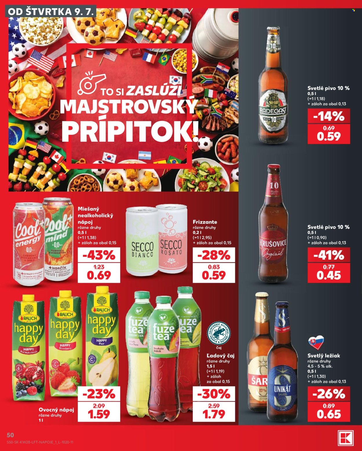 Leták Kaufland - 9.7.2026 - 15.7.2026. Strana 50
