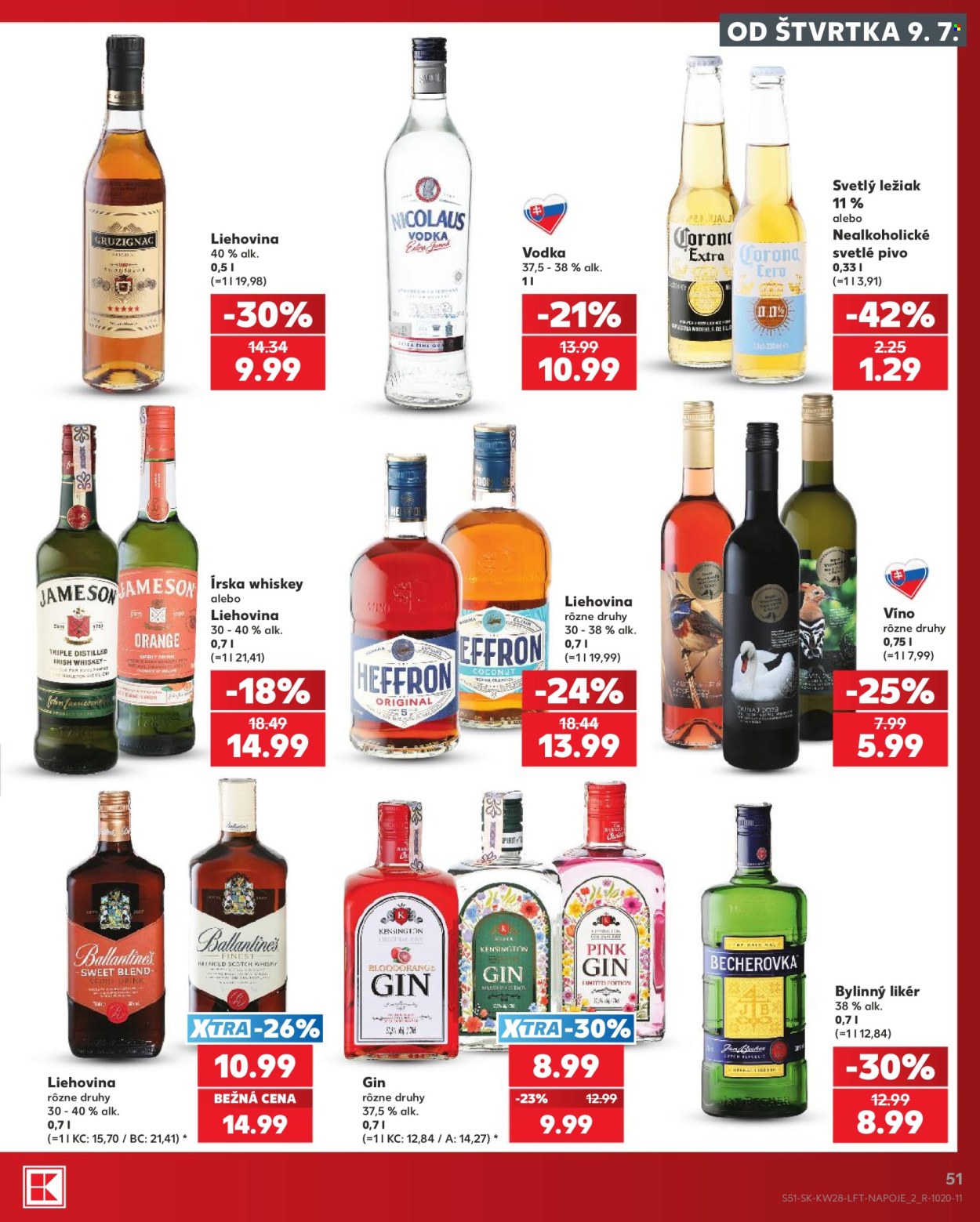 Leták Kaufland - 9.7.2026 - 15.7.2026. Strana 51
