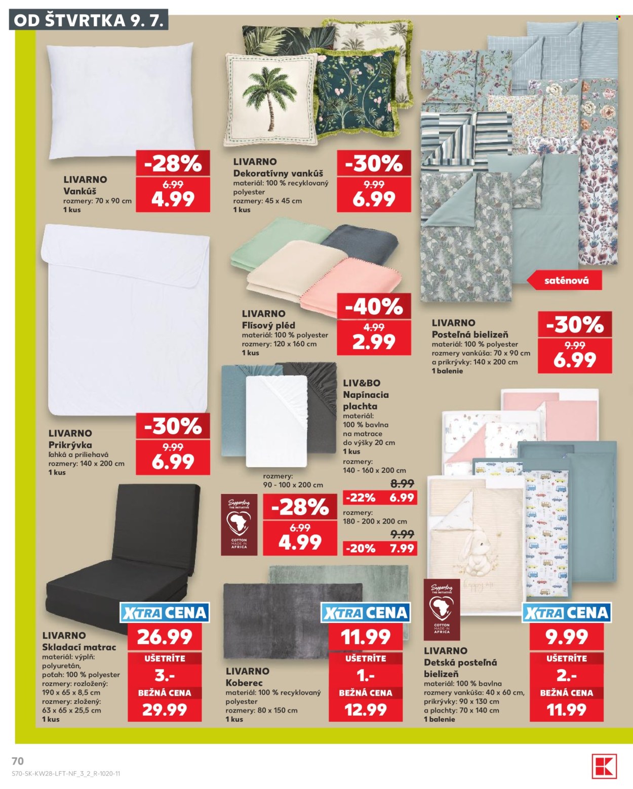 Leták Kaufland - 9.7.2026 - 15.7.2026. Strana 70