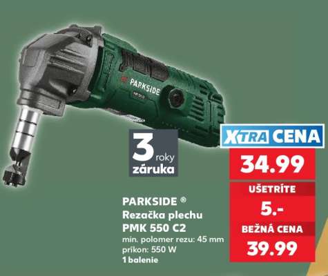 PARKSIDE® Rezačka plechu PMK 550 C2