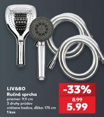 LIV&BO Ručná sprcha