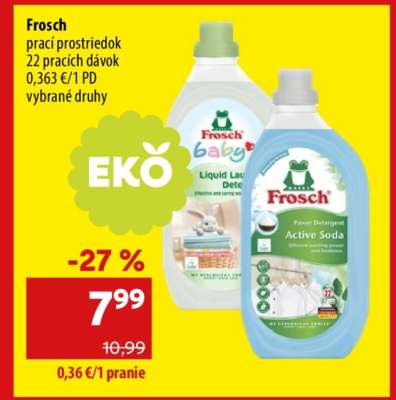 FROSCH Prací prostriedok