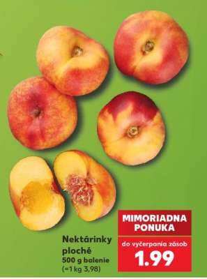 Nektárinky ploché