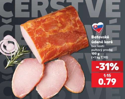 Baťovské údené karé