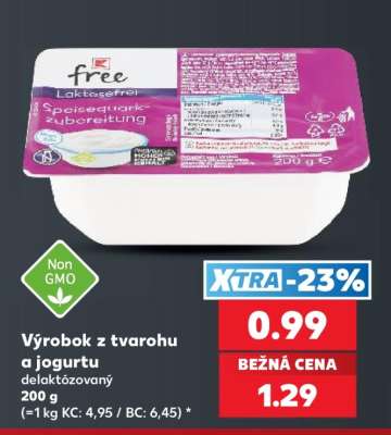 Výrobok z tvarohu a jogurtu
