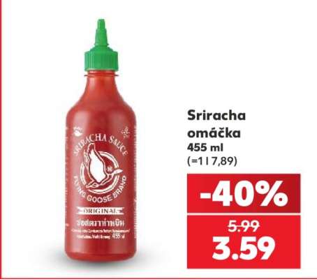 Sriracha omáčka 455 ml
