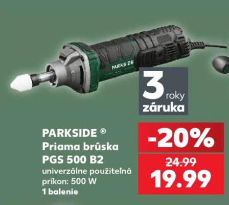 PARKSIDE Priama brúska PGS 500 B2
