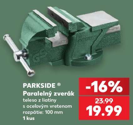 PARKSIDE® Paralelný zverák