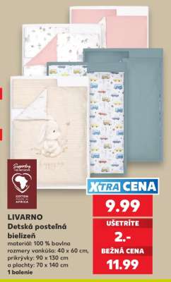 LIVARNO Detská posteľná bielizeň