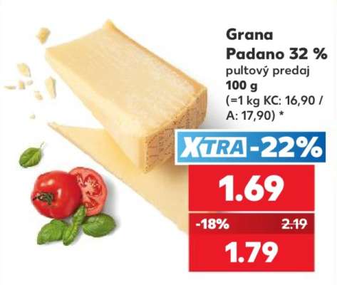 Grana Padano 32 %