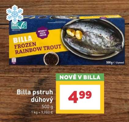 Billa pstruh dúhový