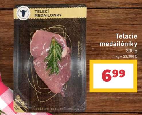 Teľacie medailóniky
