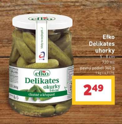 Efko Delikates uhorky