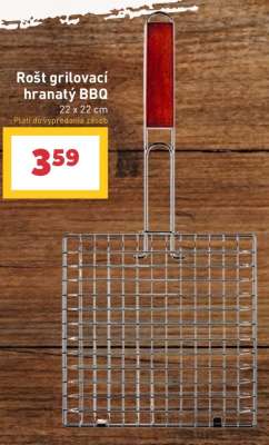 Rošt grilovací hranatý BBQ