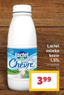 Lactel mlieko kozie