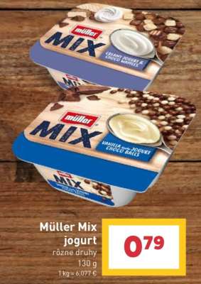Müller mix jogurt