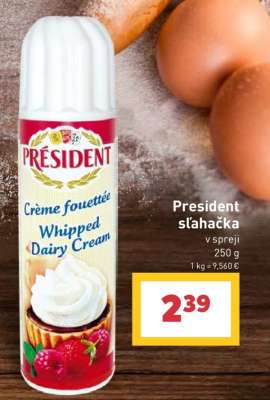 President šľahačka