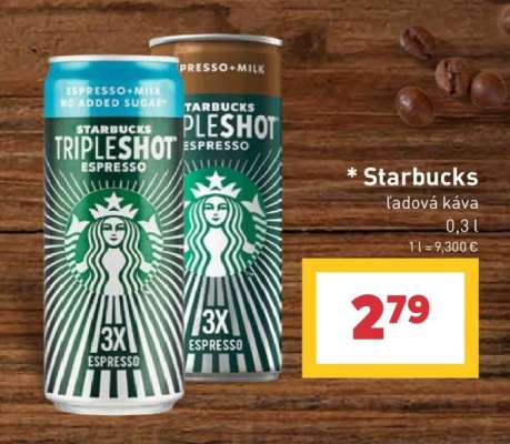STARBUCKS ĽADOVÁ KÁVA