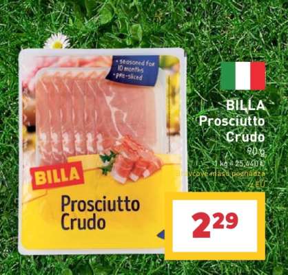 BILLA Prosciutto Crudo