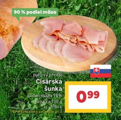 Cisárska šunka