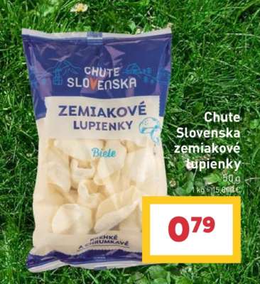 Chute Slovenska zemiakové lupienky