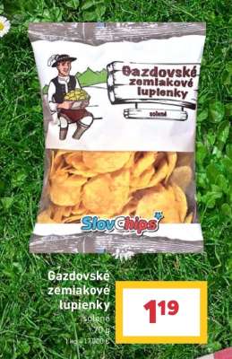 Gazdovské zemiakové lupienky