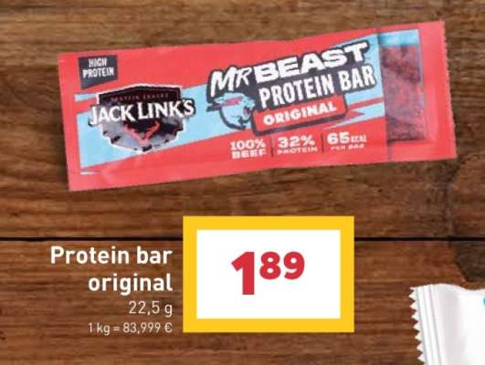 Protein bar original