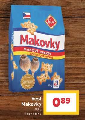 Vest Makovky