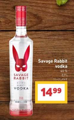 Savage Rabbit vodka