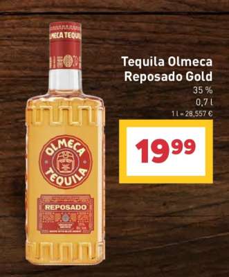 Tequila Olmeca Reposado Gold