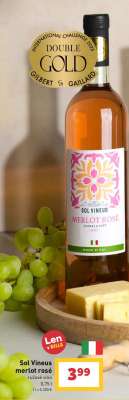 Sol Vineus merlot rosé