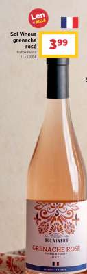 Sol Vineus grenache rosé