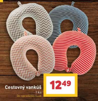 cestovný vankúš