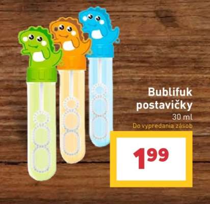 Bublifuk postavičky