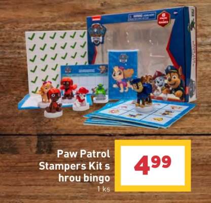 Paw Patrol Stampers Kit s hrou bingo