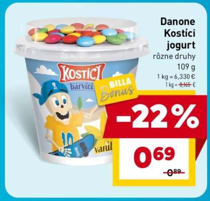 DANONE KOSTÍCI Jogurt