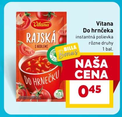 Vitana Do hrnčeka